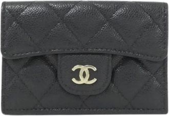 Chanel Pre-owned Wallet (tri-fold) - - Pre-owned - Donna - Nero - ONE SIZE