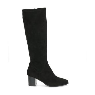 Caprice Lange Laarzen - Dames - Laarzen met Hak - Zwart - 38 1/2 EU - Schoenen