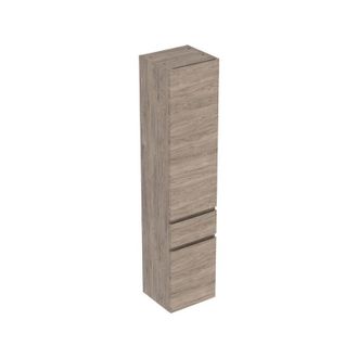 Keramag Geberit Renova Plan Armario Alto Con 2 Puertas, 39x180x36cm