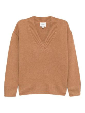 Reformation Jadey jumper - women - Recycled Wool/Recycled Cashmere - M - Brown