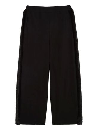 Apparis Ivy wide-leg trousers - Black