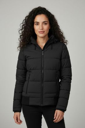 Killtec Steppjacke KILLTEC KOW 12 WMN QLTD JCKT, Damen, Gr. 36, schwarz, Obermaterial: 100% Polyester. Futter: 100% Polyester. Wattierung: 100% Polyester, Jac