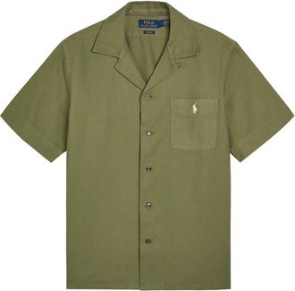 Polo Ralph Lauren Logo-embroidered Cotton Shirt - Green - XL