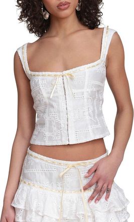 Avec Les Filles Crop Top