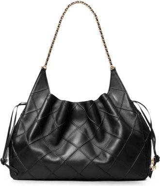Tory Burch Black Fleming Large Tote