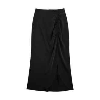 Undress Code Maxi Skirts, female, Black, Size: S Rhea Maxi Skirt