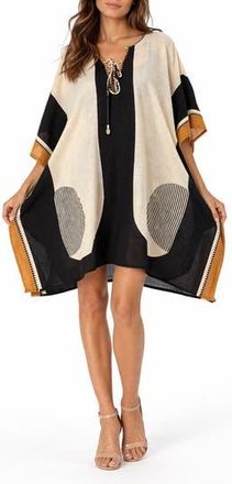 Ranee&rsquo;s Cotton Poncho in White at Nordstrom Rack