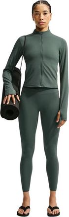 Nike Zenvy Full-Zip Jacket - Dames - Sport - Groen - Maat: S Leer