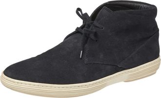 Tod's Tods Black Suede Desert Ankle Boots