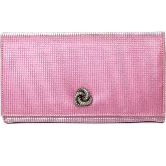 MICHELLE WILHITE The Olivia Clutch in Flamingo Pink at Nordstrom