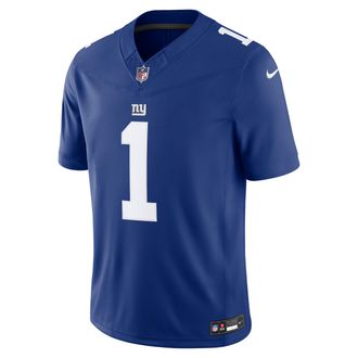 Nike Malik Nabers New York Giants Nike Mens Dri-FIT NFL Limited Jersey in Blue | 37NMNGLH8IF-D8J