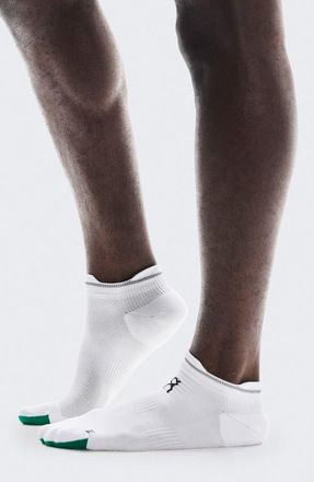 On Elite Run No-Show Socks in White/Ivory at Nordstrom, Size Medium