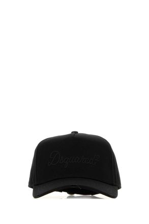 Dsquared2 Black Logo Solid Baseball Hat