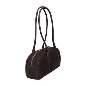 Notre-V Minae Suede - Dames - Tassen - Bruin - Maat: ONE Size Su&egrave;de