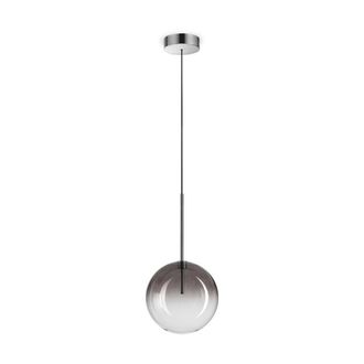 Netlighting Equinoxe 20cm Globe Pendant Ceiling Light Smoke Grey