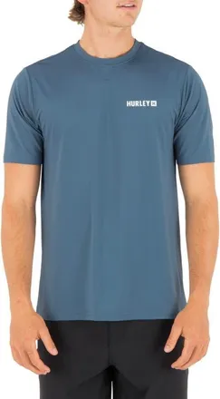 Hurley Hybrid Graphic T-Shirt in Grey Teal at Nordstrom, Size Xx-Large