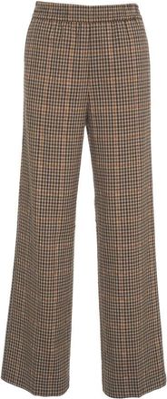 Liu Jo Checked Palazzo Pants