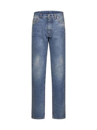 Maison Margiela Loose Jeans With Straight Cut