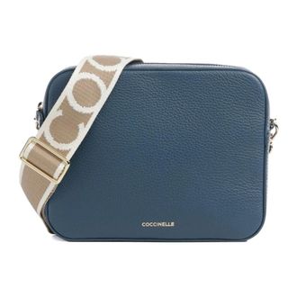 Coccinelle Cross Body Bags, female, Blue, Size: ONE SIZE Unico Crossbody Bag