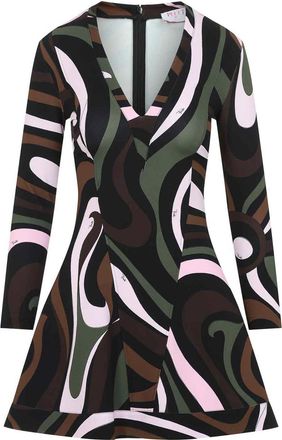 Emilio Pucci Long Sleeve Dress