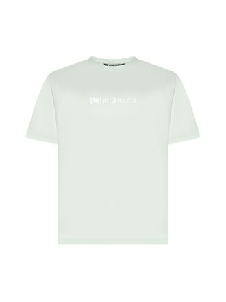 Palm Angels Logo Printed Crewneck T-shirt