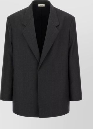 Fear of God tailored single button blazer with notched lapel