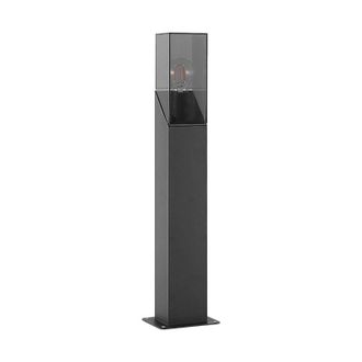 Lucande Lucande - L&aacute;mpara Para Exterior fiola En Negro De Aluminio