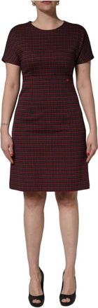 Dolce & Gabbana Sheath Dress - Dames - Korte kleedjes - Veelkleurig - L - Katoen - Kleedjes