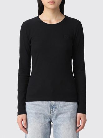 Ganni T-shirt girocollo in cotone