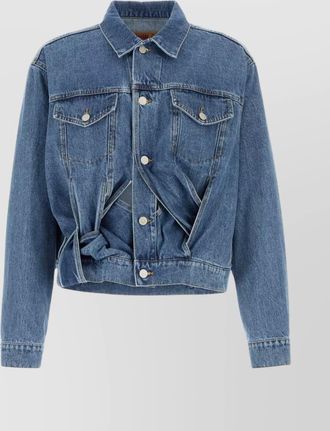 Magliano denim jacket level adjustable hem