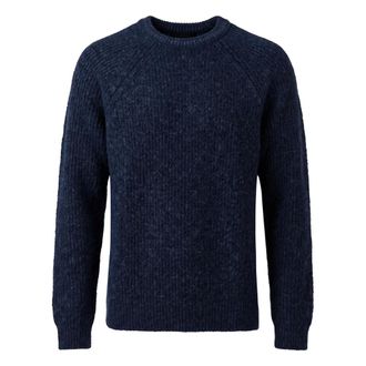 Slowear Slowear - Trui met ronde hals - Heren - Truien - Blauw - Maat: L Wol