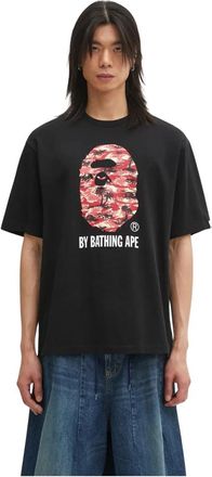 A Bathing Ape A Bathing Ape, Hombre, Camisetas, Negro, Talla: L