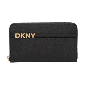 DKNY Dkny, Dames, Accessoires, Zwart, Maat: ONE Size Leer