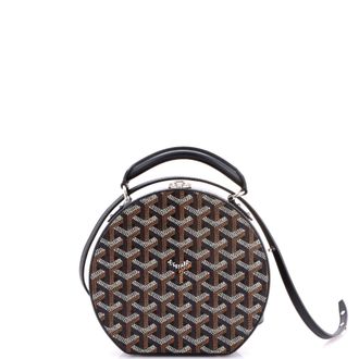 Goyard Alto Hatbox Bag Coated Canvas