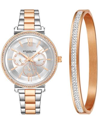 Stührling Stuhrling Original Womens Symphony Watch & Bracelet