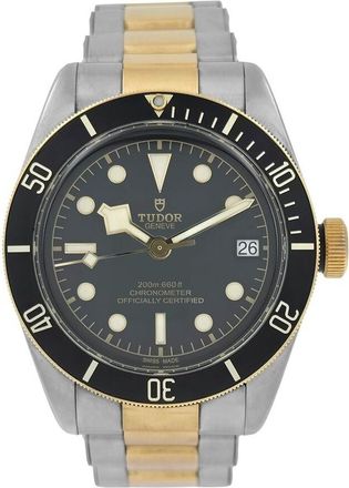 Tudor Pre-owned Tudor Black Bay Automatic Chronometer Black Dial Mens Watch 79733N
