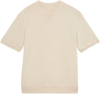 Fortela Ohio Brushed Jersey Short Sleeve Sweatshirt in Taupe at Nordstrom, Size Small Eu