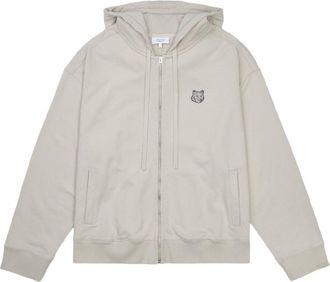 Maison Kitsun&eacute; Bold Fox Head Patch Oversize Hoodie, Size Large