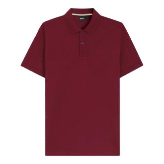 HUGO BOSS Pallas Polo Shirt In Cotton Pique With Logo Details, Size XX-Large