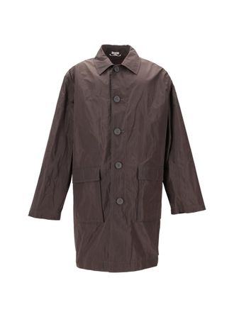 Thom Browne Grey Shirt Collar Jacket