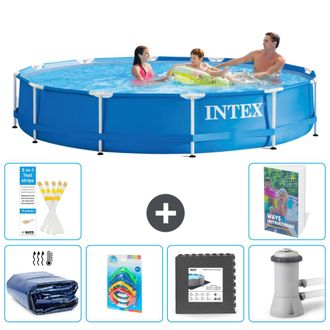 Intex Piscina Con Estructura Redonda - 366x76 Cm - 7-piezas S3