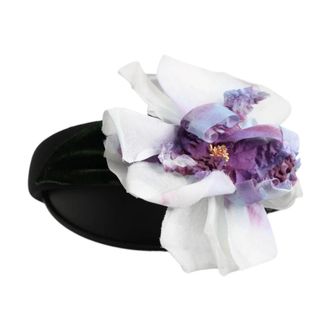 Dolce & Gabbana Bloemen Zijden Haarband Accessoire - Dames - Haaraccessoires - Veelkleurig - ONE Size - Accessoires