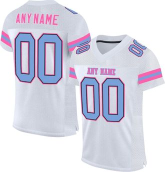 Generic American Football Custom Jersey for Men Women Youth Personalised Name Number Team Name Logo Jerseys Customise Sports T-Shirts Quick Dry Rugby Uniform 