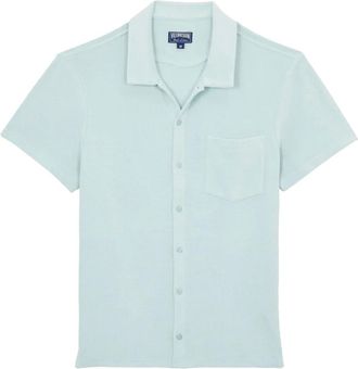 Vilebrequin Camicia Terry Bowling - Blu