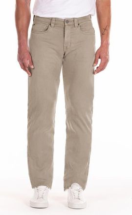 Fidelity Denim Jimmy Slim Straight Leg Jeans in Latte at Nordstrom, Size 29