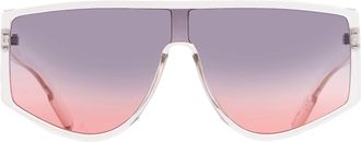 Frye Smoke Gradient Shield Ladies Sunglasses 10260433.COM GRYSMK