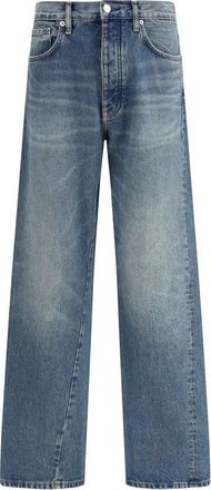 Sunflower Jeans, Heren, Blauw, W34, Denim, Wide Twist Denim Jeans