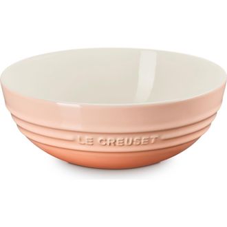 LE CREUSET Stoneware 3 Quart Multi Bowl in Peach at Nordstrom