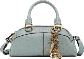 Chlo&eacute; Borsa tote con ciondolo piccola - Verde