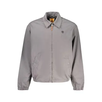 Timberland Grigio Cotton Mens Mens Jacket